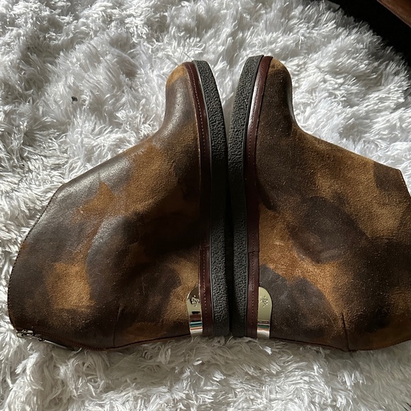 Donald J. Pliner Camouflage Brown Ankle Boots - Picture 4 of 7